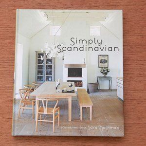 SIMPLY SCANDINAVIAN  BOOK - no dust cover